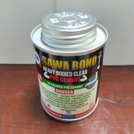 Sawa Bond Heavy Bodied Clear PVC Cement – 237ml