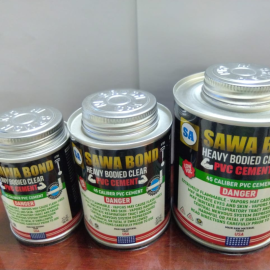 Sawa Bond Heavy Bodied Clear PVC Cement – 118ml